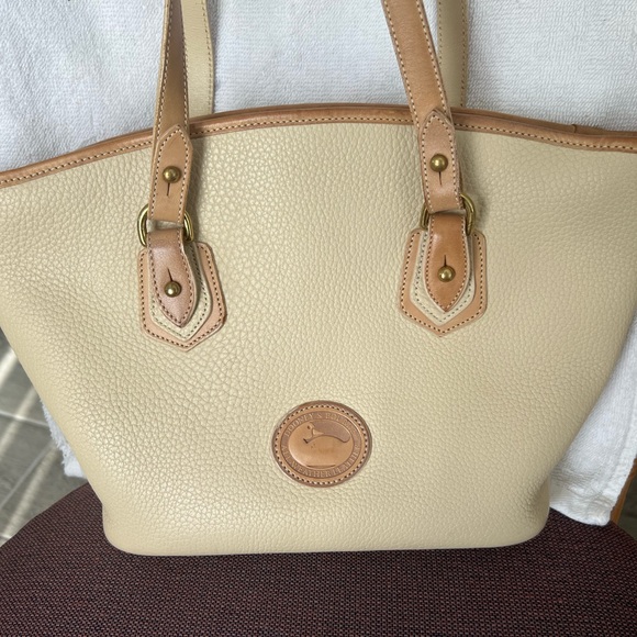 Dooney & Bourke Bone P138 Small Stephanie Tote Bag - Picture 8 of 14
